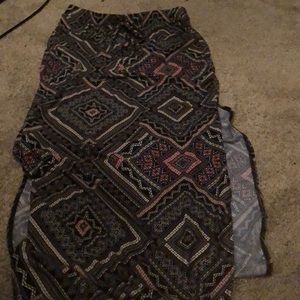 BoHo maxi skirt